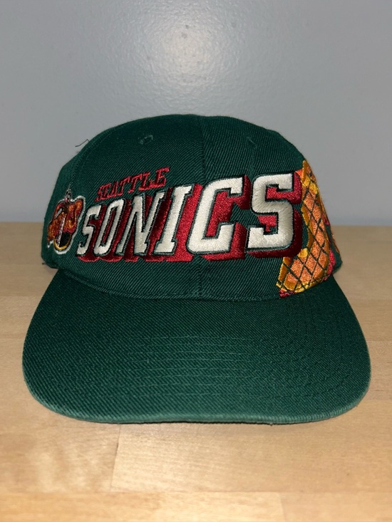 Sports Specialties Other - Seattle Supersonics Grid Sports Specialties Vintage Snapback